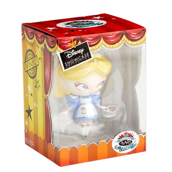 Disney Enesco Collection Alice Miss Mindy Show Case Vinyl Figure 6001674BM - Picture 4 of 7